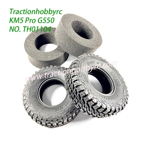 Traction Hobby KM5 Pro G550 1/8 RC Car Parts Tire Tread TH01104