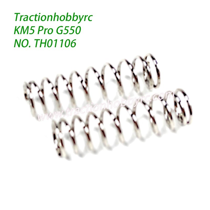 Traction Hobby KM5 Pro G550 1/8 RC Car Parts Dual Speed Return Springs TH01106