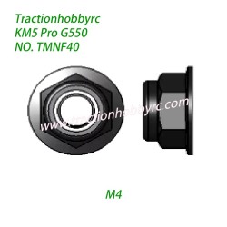 Traction Hobby KM5 Pro G550 1/8 RC Car Parts (M4) Nylon Cam Nuts TMNF40