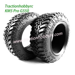 Traction Hobby KM5 Pro RC Crawler Parts R2.2 KO2 Simulation Tire with Liner 2