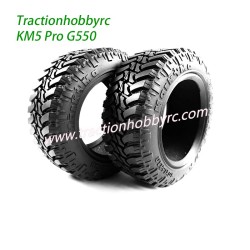 Traction Hobby KM5 Pro RC Crawler Parts R2.2 KO2 Simulation Tire with Liner 1