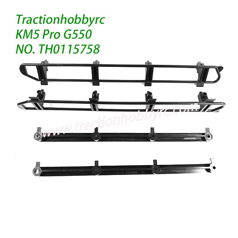 Traction Hobby KM5 Pro RC Crawler Parts Luggage rack Upgrade Kit for 6WD version TH0115757