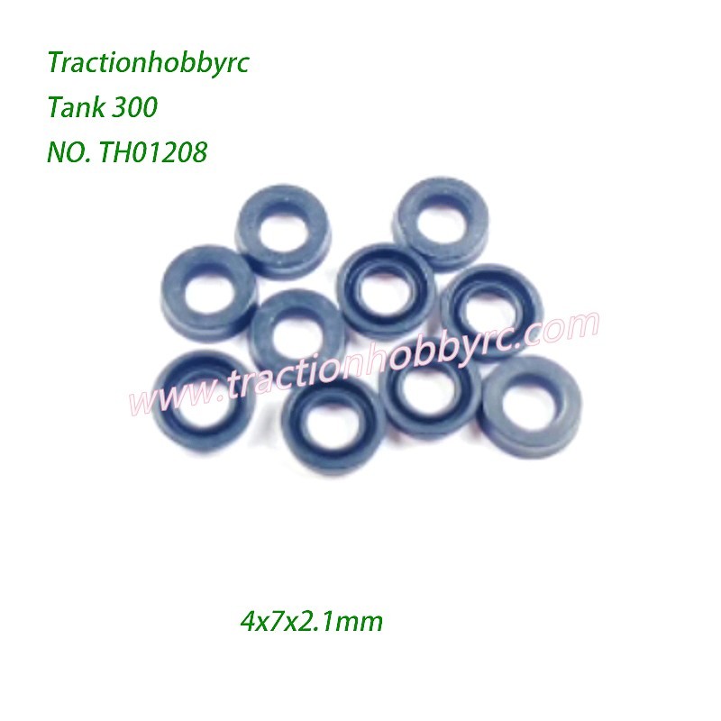 Traction Hobby TANK 300 Parts Y-type Oil Seal (4x7x2.1mm) TH01208