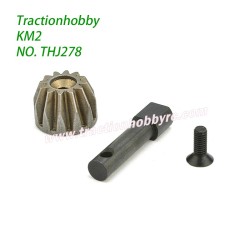 Traction Hobby KM2 TH2 1/8 RC Crawler Parts 12T Bevel Gear Kit THJ278 split