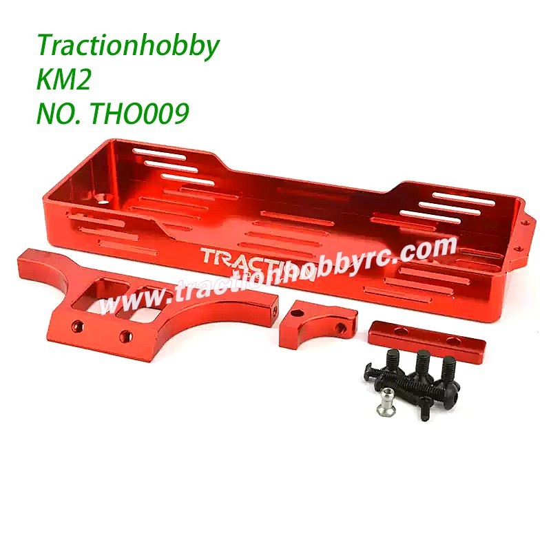 Traction Hobby KM2 TH2 1/8 RC Crawler Parts Metal Center Battery Box Battery Compartment THO009