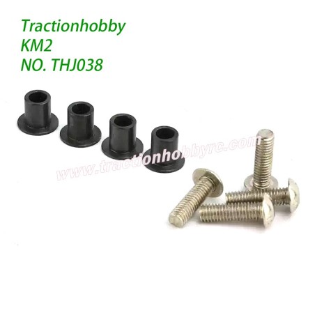 Traction Hobby KM2 TH2 1/8 RC Crawler Parts Steering Arm Bushing THJ038