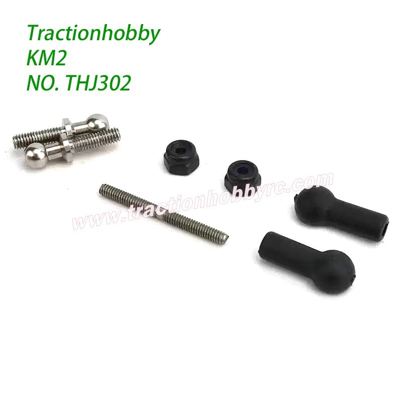 Traction Hobby KM2 TH2 Parts Transmission Tie Rod Set THJ302