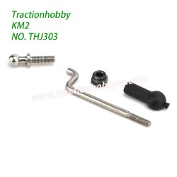 Traction Hobby KM2 TH2 Parts Transfer Case Tie Rod Set THJ303