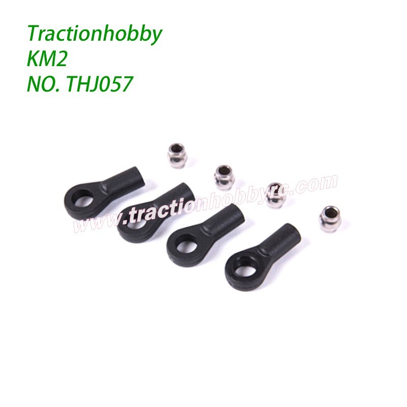 Traction Hobby KM2 TH2 Parts Shock Lower Ball Head Buckle 5.8×7mm Ball Bead THJ057