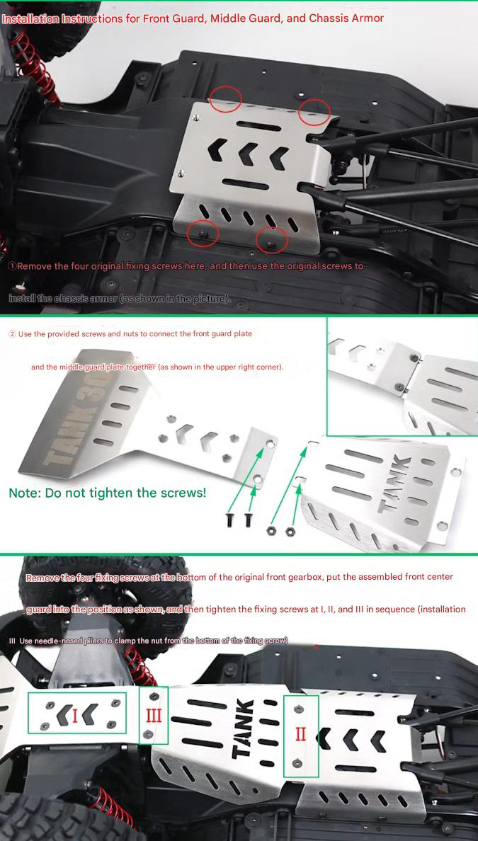 1 Traction Hobby F150 Parts Full Armor 1